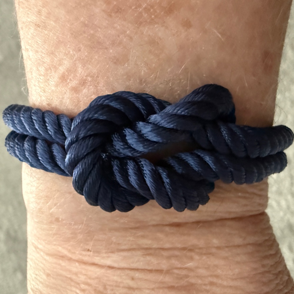 Navy Blue Rope Bracelet